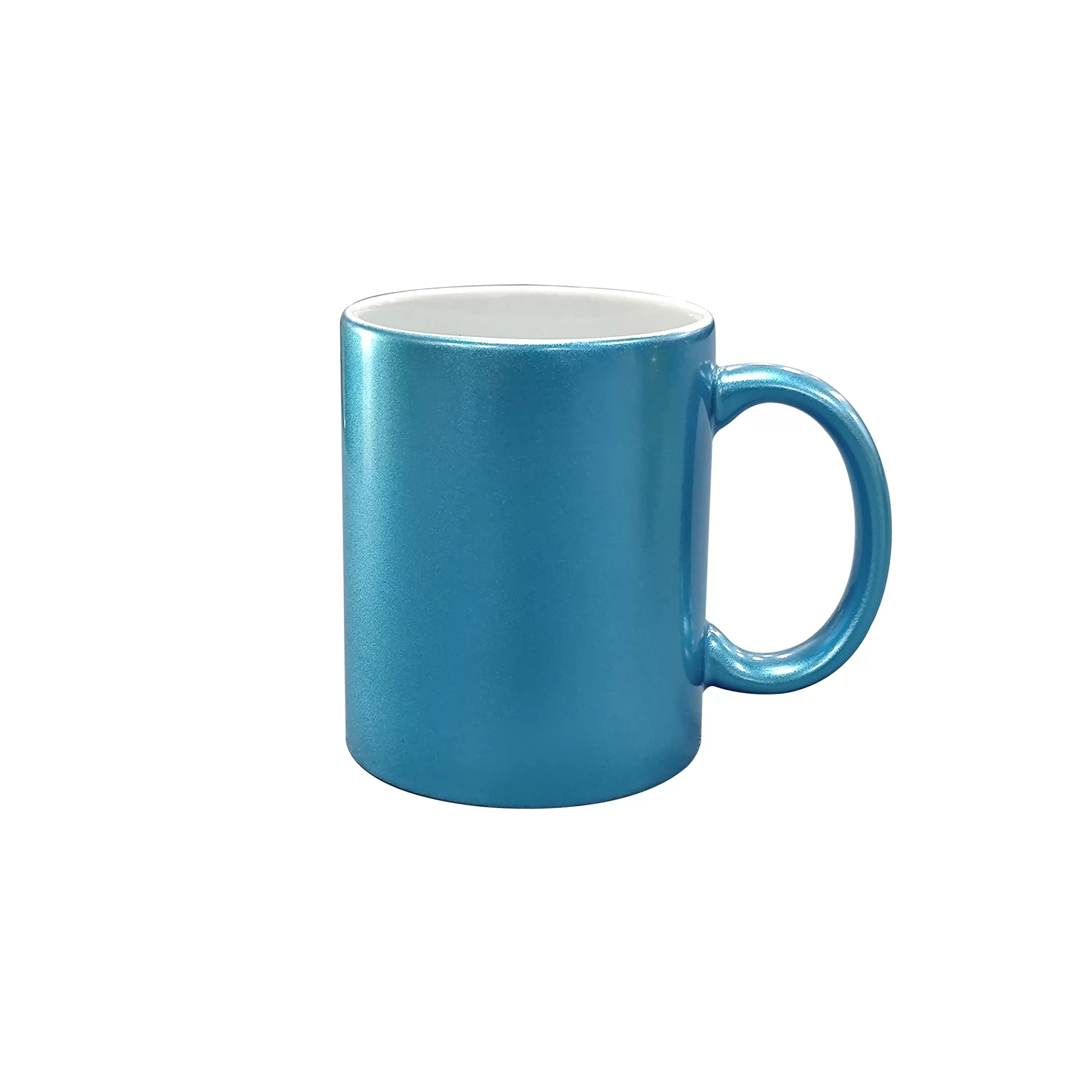 11oz yellow mug,outside matte black paint