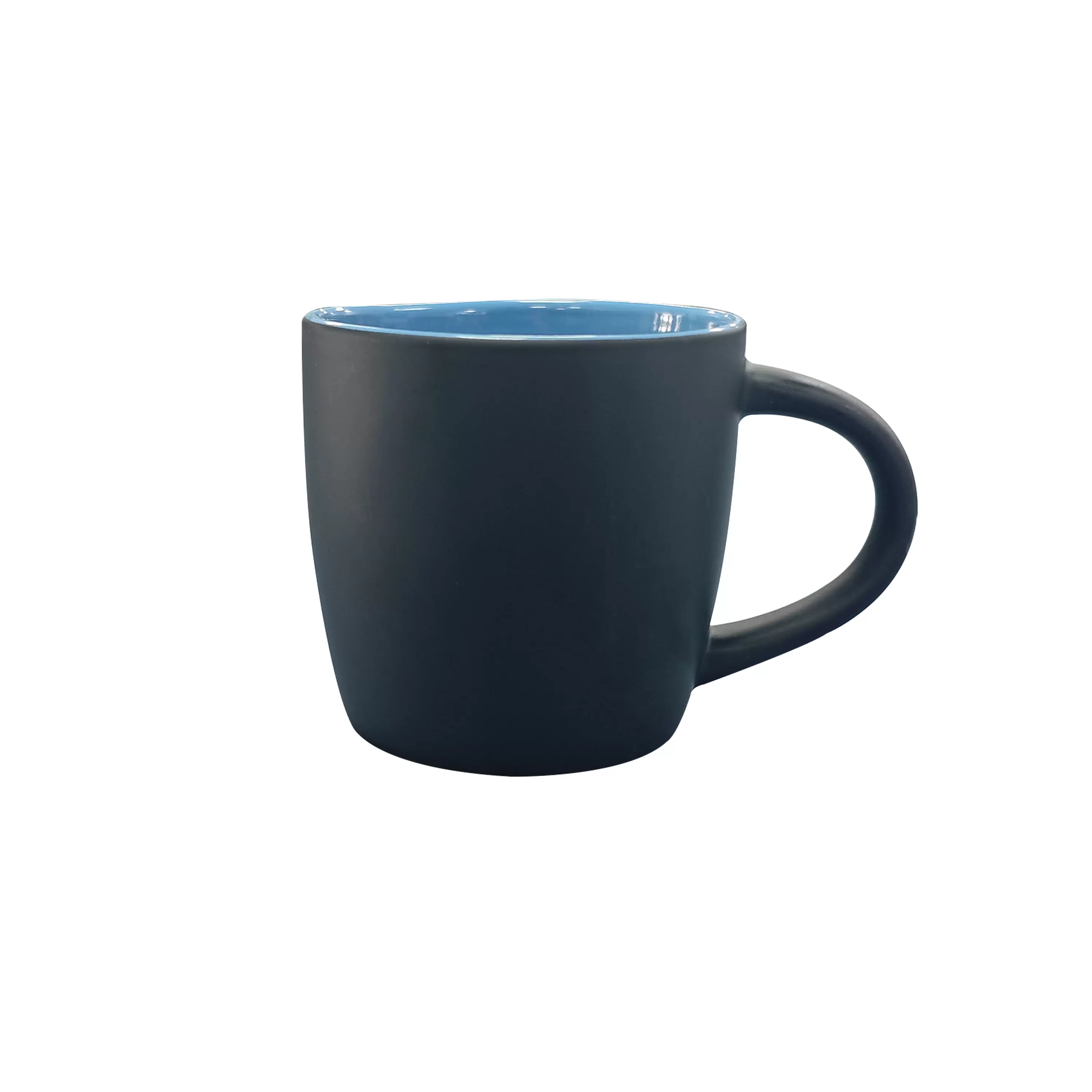 12oz orange Boston mug,outside matte black painted for CO2 laser engrave 