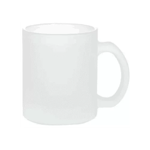 11oz heart handle sublimation mug,white