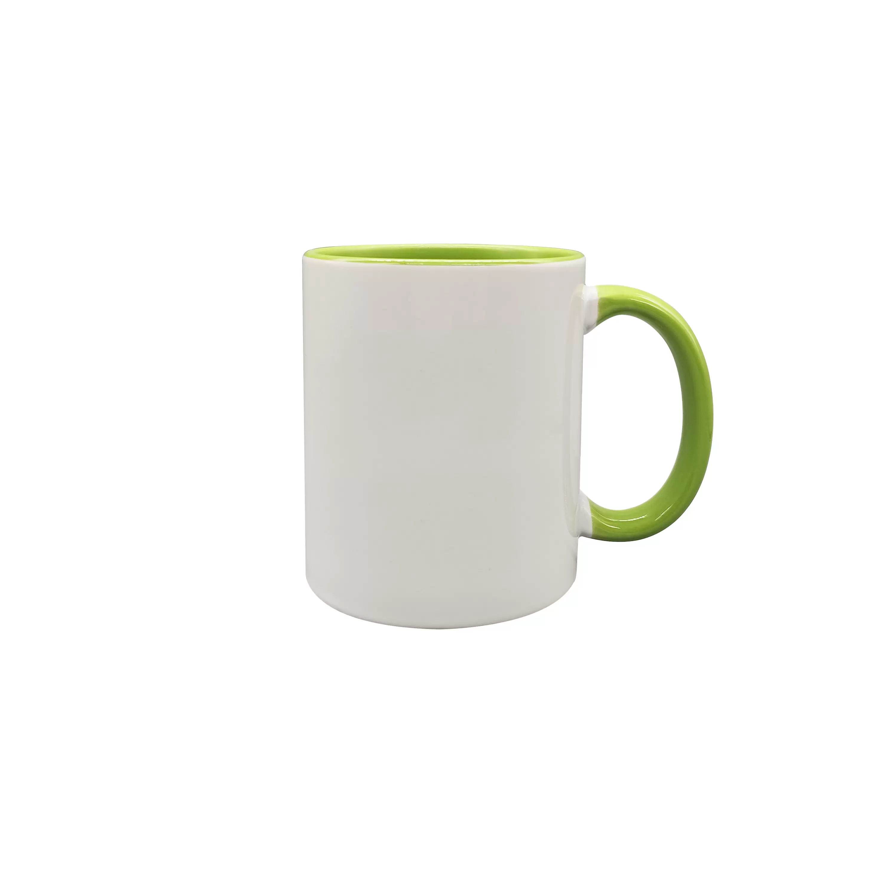 11oz sublimation mug,maroon color in and color handle