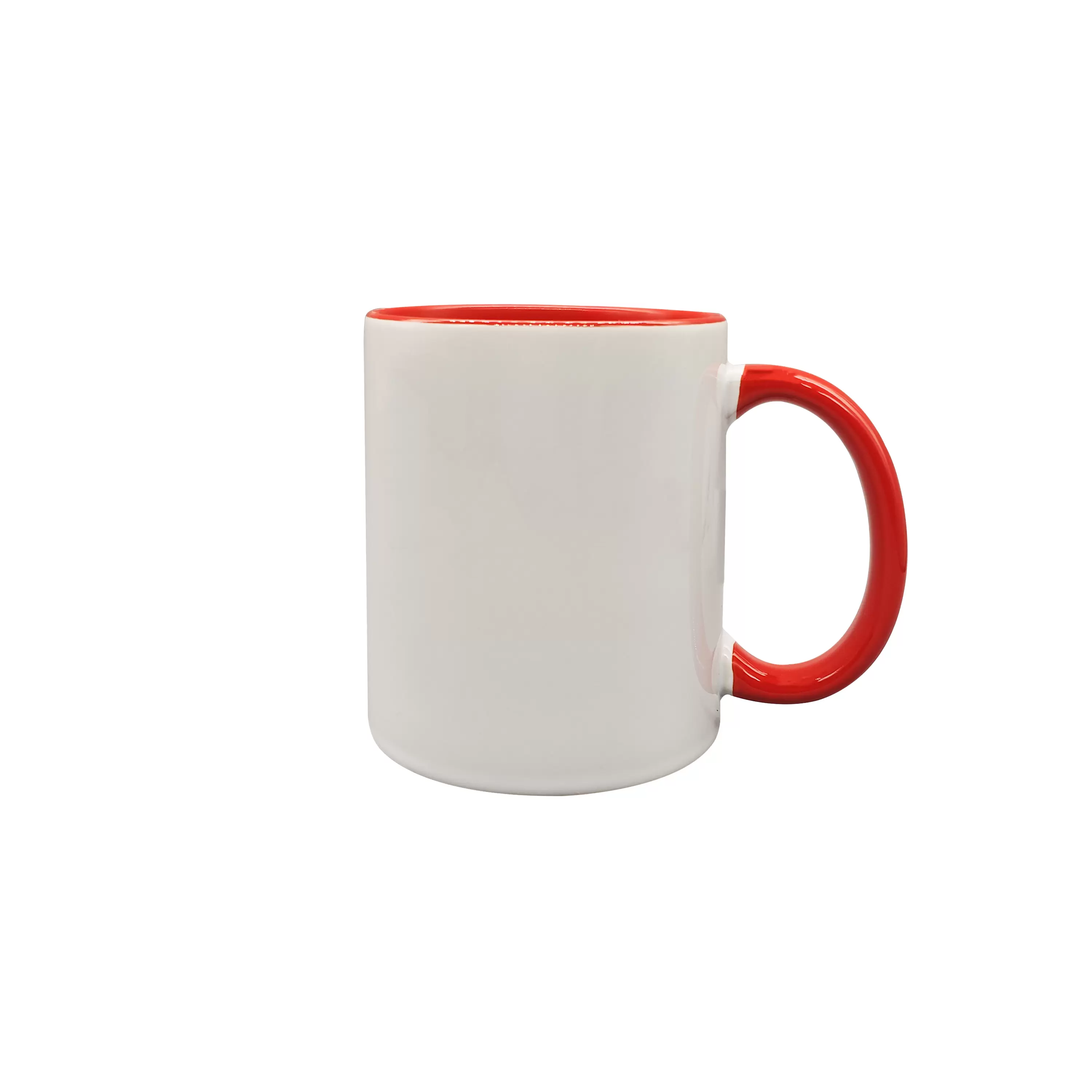 11oz sublimation mug,Cambridge blue color in and color handle