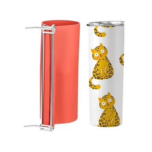 sublimation storage jar with wood lid,500ml