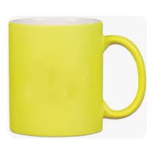 11oz yellow( Pantone134c)colored inside sublimation mug
